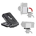 Fotopro Camera L Bracket Vertical Horizontal Switching Quick Release Plate for Canon Nikon Sony DSLR Monopod Stabilizer Universal