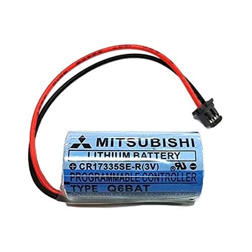EM Mitsubishi Battery - Q6BAT - CR17335SE - 3V - PLC Lithium Battery Plug