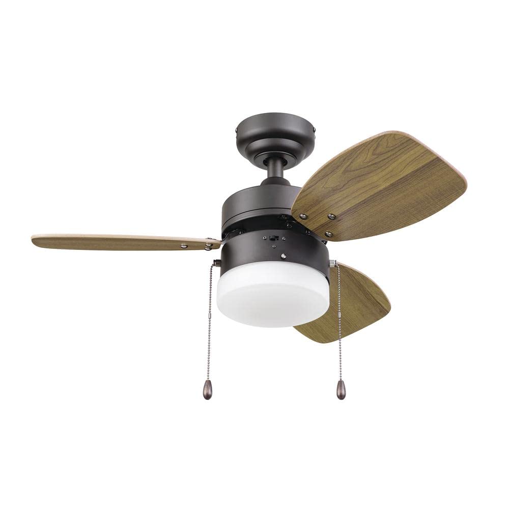 Patriot Lighting Gibson Street 30" Bronze Indoor LED Ceiling Fan