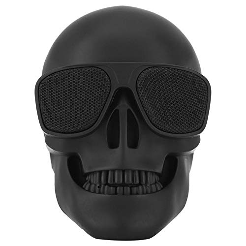 Dubbs Hardware Skull Speaker Portable Wireless Cool Bluetooth Speaker - Great Audio and Stereo Quality - Makes a Spooky Addition to Your Halloween