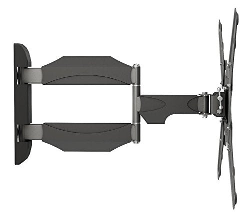 2xhome - Full Motion Articulating Swivel Swival & Tilt Arm - Cable Management - LCD LED 3D Plasma TV TVs Television Monitor Moniter Screen Wall Mount