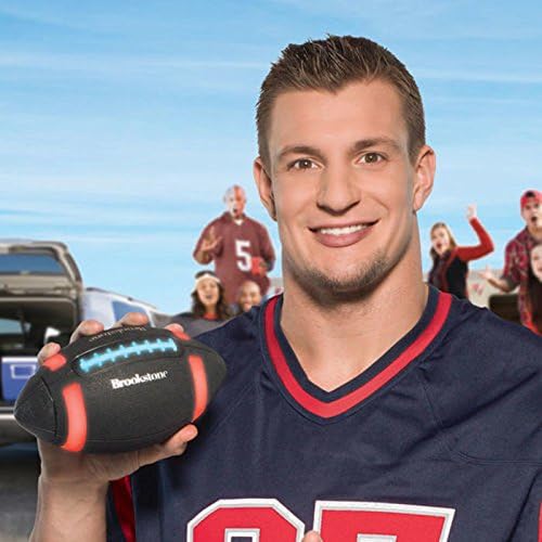 Brookstone Gronkball - Football Portable Wireless Bluetooth Speaker