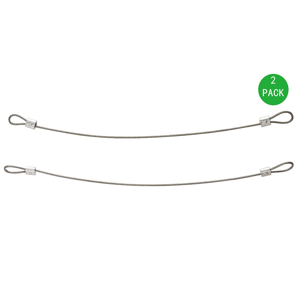 Speaker Safety Stainless Steel Cable?Safety Wire Rope for Ceiling Speaker Mounted Ceiling or on The Wall,Add Security,for Hanging Light,Lock