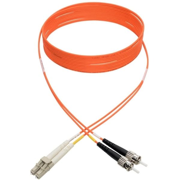 Tripp Lite Duplex Multimode 62.5/125 Fiber Patch Cable (LC/ST), 3M (10-ft.)(N318-03M)