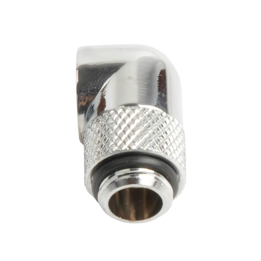 greenDracaena Dracaena.io 6 Pack G1/4" 90° Rotary 360° Swivel Fitting, Male to Female Extender Adapter for PC Water Cooling Loop, Computer Liquid