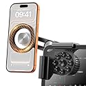 Tesla Phone Mount for Model 3/Y: [2026 Screen-safe Suction] for Tesla Model 3/Y/Juniper Accessories for Magsafe Car Mount,Magnetic Phone Holder