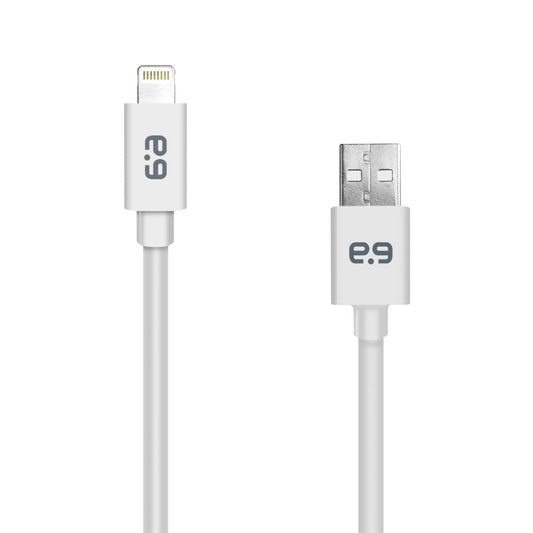 PureGear Charge-Sync Cable for Apple Lightning devices - White 48"