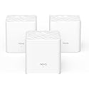 Tenda Nova Mesh WiFi System - Covers 3000 sq.ft - AC1200 Dual-Band Mesh Network for Home Internet - Parental Control - 3-Pack