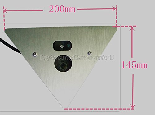 DIYSecuritycameraworld H.264 1920x1080P 2.0MP IP Network NightVision Corner Mountable Camera 12VDC Support Audio P2P, Mobile Phone View. Prefect
