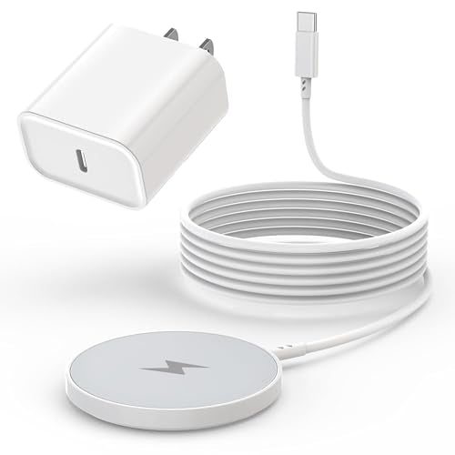 [Apple MFi Certified]Magnetic Wireless iPhone Charger Magsafe Charger,6FT 15W Fast Phone Charging Pad Wireless Magnetic Charge for iPhone 17/17Air/16