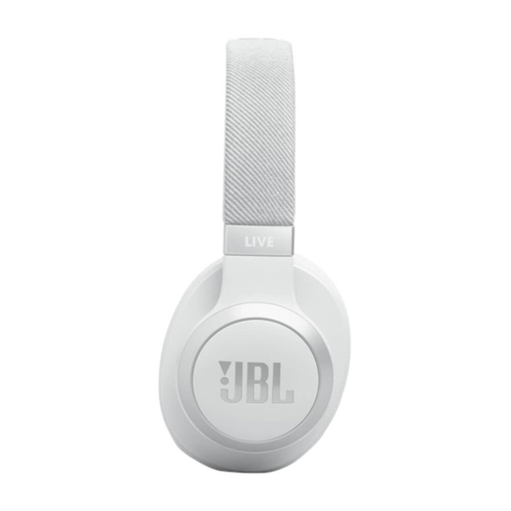 JBL LIVE770NCWHT Live 770NC Wireless Over-Ear Adaptive Noise Canceling Headphones - White