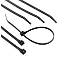 GB Electrical 46-308UVB 100 Pk 8" Ultraviolet Black Cable Ties