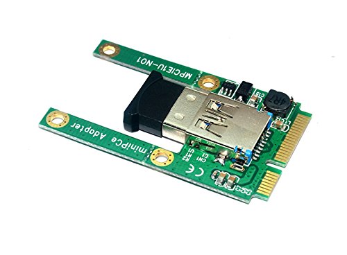 Mini Pci-e USB Adapter Card for USB Disk Sound Dongle Card