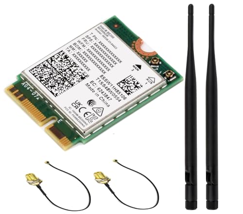 XYGStudy Wireless BE200 NIC, Gigabit Tri-Band Wi-Fi 7, IEEE 802.11a/b/g/n/ac/be/ax Standard, BLT 5.4 (Wireless-BE200)