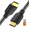 Mindful Design 4K HDMI Cable 10 ft | High Speed HDMI Cables, Braided Nylon & Gold Connectors, 4K @ 60Hz, Ultra HD, 2K, 1080P, ARC & CL3 Rated |