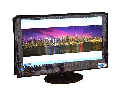 Comp Bind Technology Comp Bind Tecchnology, Cover for Asus VC239H 23'' LED Eye Care Monitor, Clear Transparent Nylon Anti-Static Dust Cover Dimensions