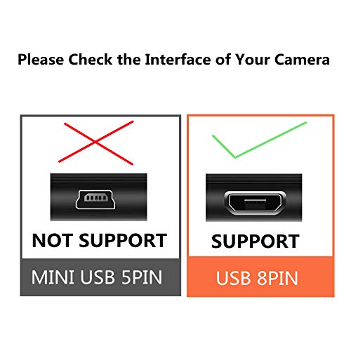 Saipomor Replacement UC-E6 UC-E16 UC-E17 USB Cable Cord Compatible with CASIO EX-Z890 EX-ZS5 Nikon Digital SLR DSLR D3200 D3300 D5000 D5100 D5200