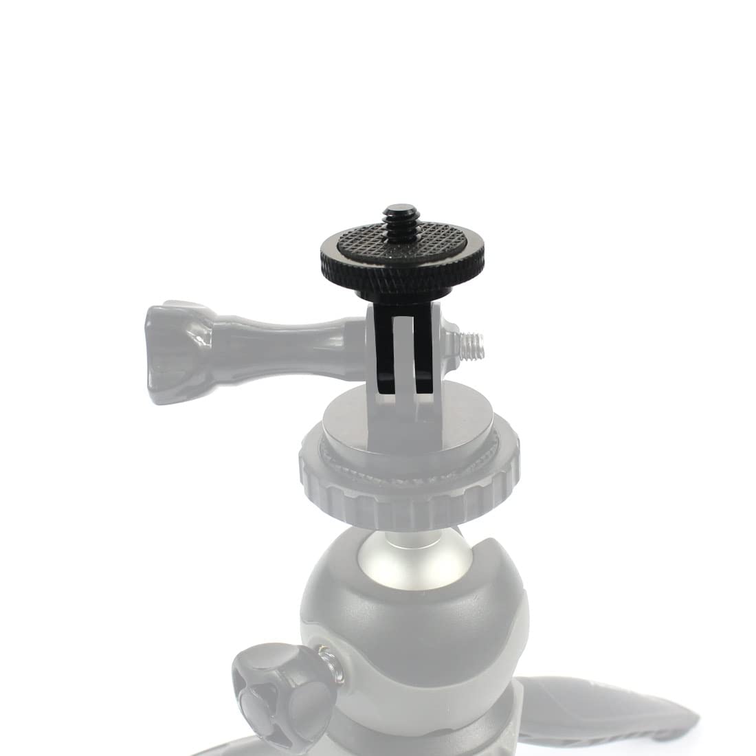Mini Tripod Mount Adaptor Aluminum Alloy CNC 1/4 Screw Head Adapter for GoPro Hero 8 7 6 5 for DJI Sony EKEN Camera Accessories
