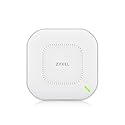 Zyxel True WiFi 6 AX1800 Wireless Gigabit Enterprise Access Point | Wall & Ceiling Optmized Antenna | Cloud, App, Direct or Controller Management |