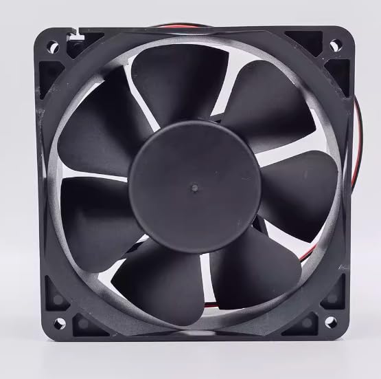 Ailsa Hexi KDE2412PMB1-6A DC24V 10.3W 120x120x38mm 2-Wire Inverter Server Fan