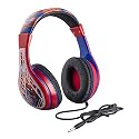 eKids Spiderman Kids Headphones with 3.5mm Audio Jack, Wired Headphones for School, Home or Travel (Spiderman)