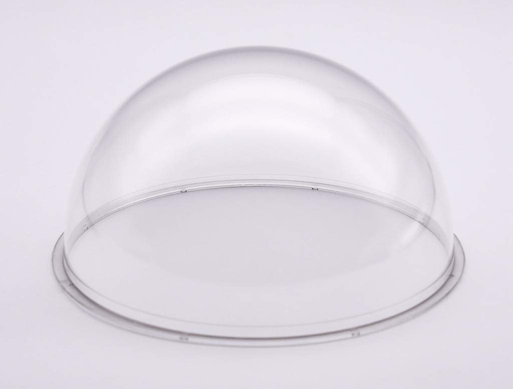 JMX Acrylic/PC Replacement Clear Camera Dome Cover Security Camera Housing Pet Dog Fence Window Skylight Window (5.7 Inches, Transparent)