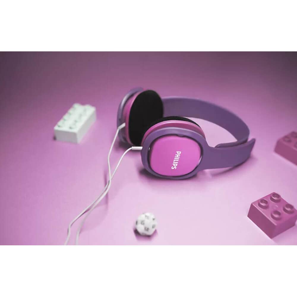 Philips SHK2000PK/27 Kids Headphones, Pink