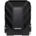 ADATA HD710 Pro 2 TB Portable Hard Drive - External - Black - USB 3.1-3 Year Warranty