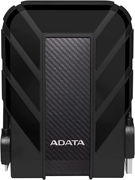 ADATA HD710 Pro 2 TB Portable Hard Drive - External - Black - USB 3.1-3 Year Warranty