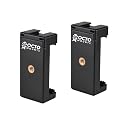 OCTO MOUNTS - 2 Pack Universal Smartphone Holder Set for Mounting Any Phone. Has Camera Screw (1/4-Inch 20), Easily Connect Your Cell Phone to GoPro