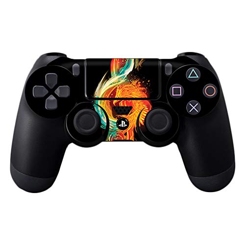 MightySkins Skin Compatible with Sony PS4 Controller - Music Reborn | Protective, Durable, and Unique Vinyl Decal wrap Cover | Easy to Apply, Remove