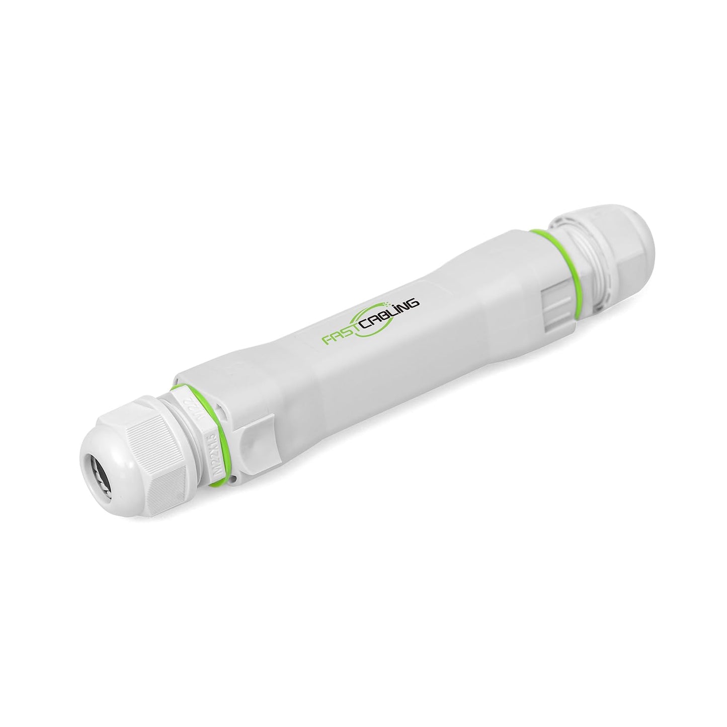 FASTCALBING Waterproof Direct Burial PoE Extender for IP Camera, Ethernet Extension Breaking 100m Distance Limit, Outdoor PoE Repeater, IEEE
