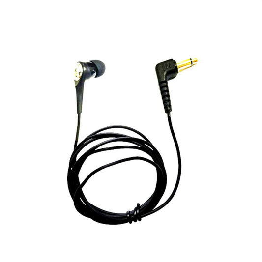 LINHUIPAD Single-Side Earphone Economical Mono Earbuds in Ear Noise Isolating Headphone,3.5mm Plug Reinforced Cord Compatible Android Smartphones MP3…
