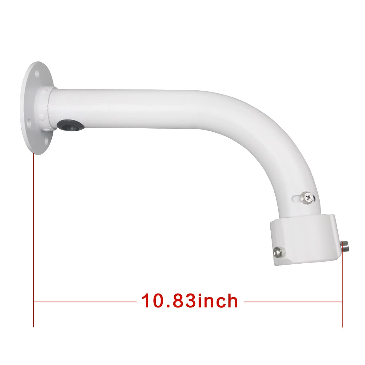 compcctv Security Camera Mount Bracket, Universal Wall Mount for PTZ & Dome CCTV/IP Cameras, L Type