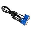 SoDo Tek TM 6 FT SVGA VGA Cable Video Cable for Dell OptiPlex 360 Desktop / 15 Pin Male to Male