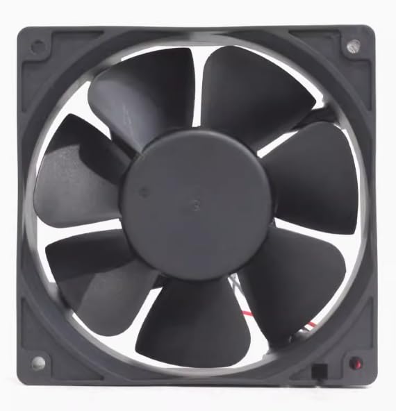 Ailsa Hexi SD4715-S24-60 DC 24V 0.60A 120x120x38mm 2-wire cooling fan