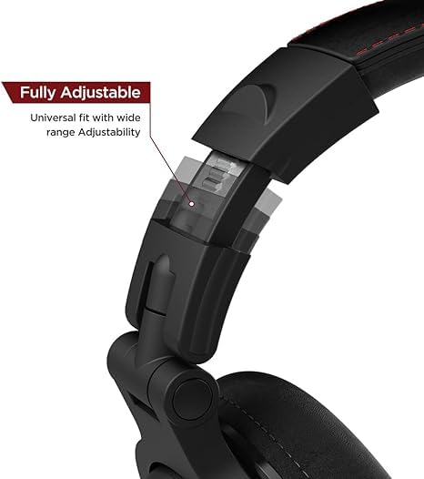 ENCASED USB-C Over Ear Headphones Wired (V200 Pro) Closed Back Studio DJ Monitor Earphones, USB Type-C Connector with Mic, Volume Remote (50mm…
