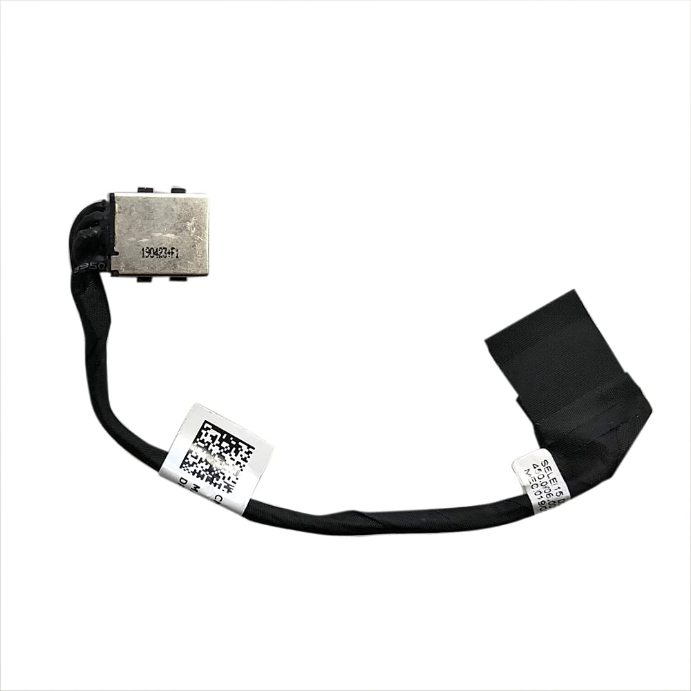 DC Power Jack Cahrging Port Socket Plug with Cable Replacement for DELL G3 15 3579 3590, 0C2RDV 450.0H706.0011 450.0H706.0021
