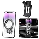 JIEZMO Car Magnetic Phone Mount for Audi Q5 SQ5 2010 2011 2012 2013 2014 2015 2016 2017 Auto Interior Accessories Best Cellphone Holder Mobile Cradle