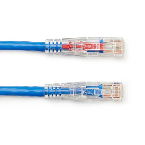 Black Box CAT6 550-MHZ Stranded ETHERNET Patch Cable - UNSHIELDED (UTP), CM PVC, Locking S