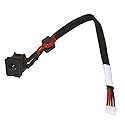 GinTai DC Power Jack with Cable Socket Plug Charging Connector Port Replacement for Toshiba Satellite A300 A305 C650 C650D C655 C655D L510 L505D L515