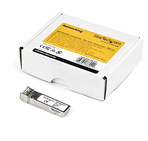 StarTech.com Citrix EW3P0000557 Compatible SFP+ Module - 10GBASE-SR - 10GbE Multimode Fiber MMF Optic Transceiver - 10GE Gigabit Ethernet SFP+ - LC