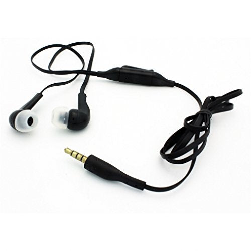 Sound Isolating Headset Flat Wired Hands-Free Earphones Earbuds w Mic for Verizon LG Google Nexus 5 - Verizon LG K8 V - Verizon LG Lancet - Verizon…