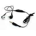 Sound Isolating Headset Flat Wired Hands-Free Earphones Earbuds w Mic for Verizon LG Google Nexus 5 - Verizon LG K8 V - Verizon LG Lancet - Verizon…