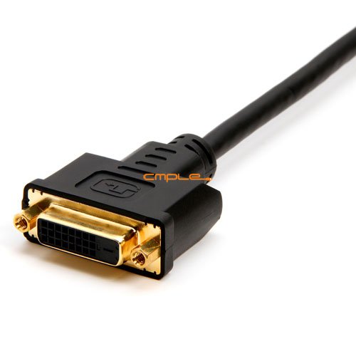 Cmple - Dual Link DVI-D Extension Cable DVI Cord Extender HDTV Male to Female Monitor Cable -10 Feet