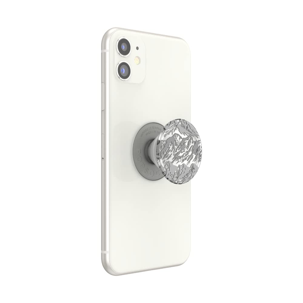 PopSockets Adhesive Phone Grip, Holder, Phone Stand, Nature - PopPlant Mountains