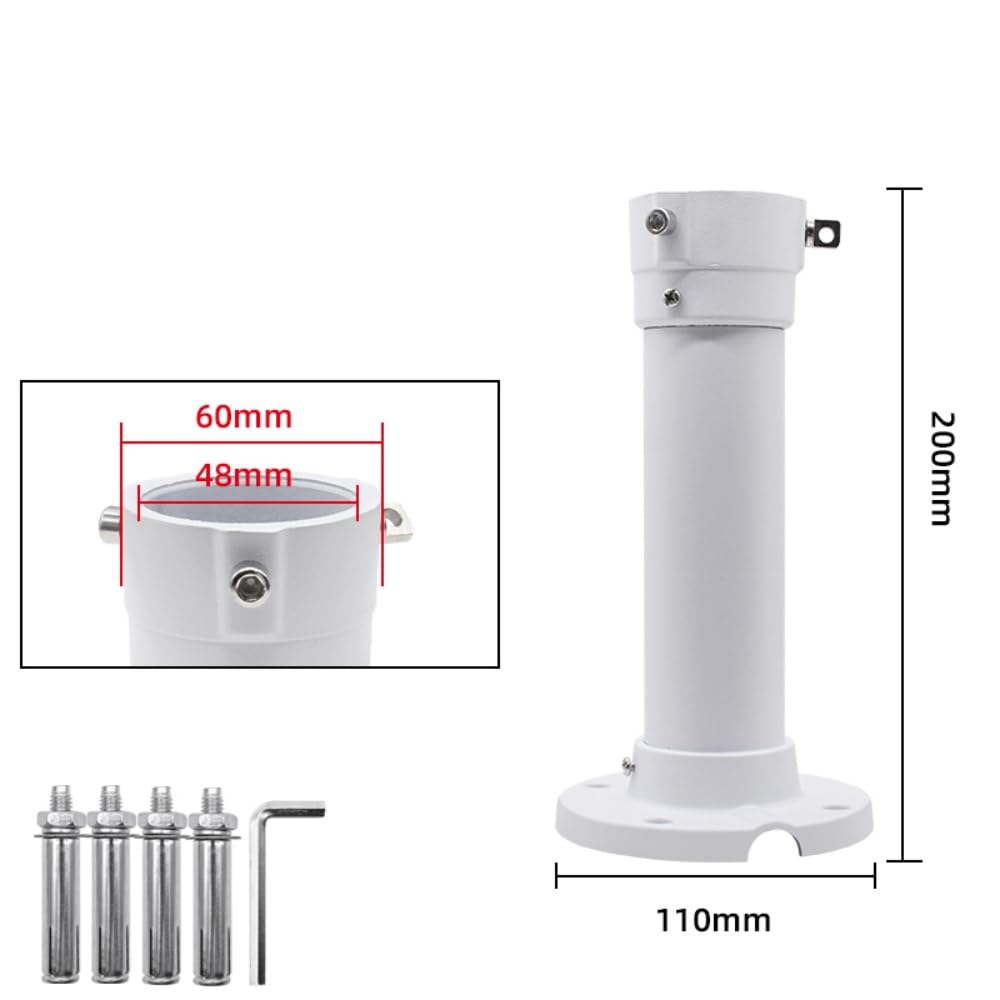 CCTV Security Camera Pendant Wall Ceiling Mount Bracket, I-Type Dome PTZ Camera Universal Camera Wall Mounting Bracket for CCTV Surveillance Camera/IP