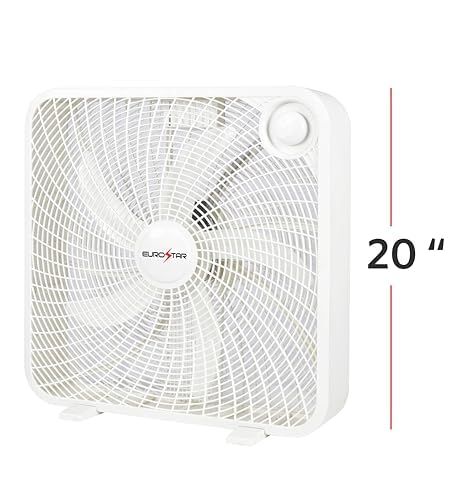 EUROSTAR FBF20W 20" Box Fan