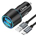 Fast USB Car Charger for Samsung Galaxy A56/A55/A54/A53/A50/A17/A16/A15/A14/S26/S25/S24/S23/S22/S21 Plus/Ultra/Note 20/A21/A31/A51 Quick Charge 3.0