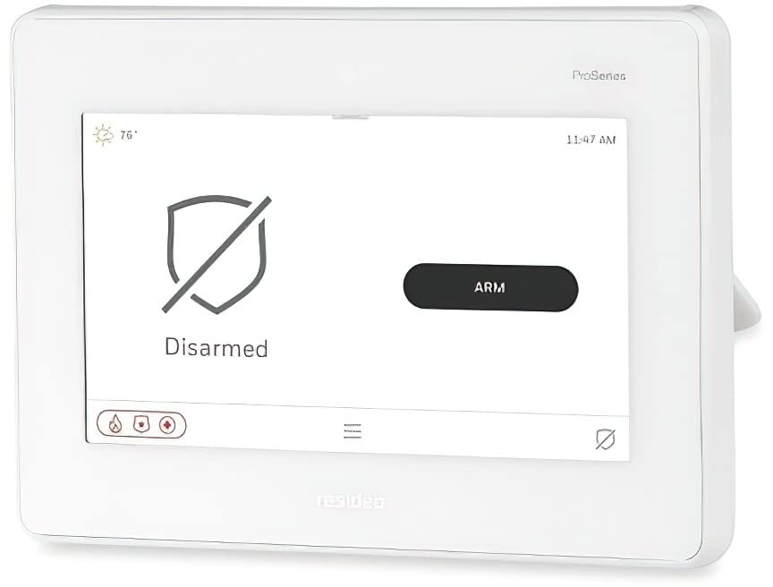 Resideo PROA7PLUSC ProSeries Plus 7" All-in-One Touchscreen Control Panel, Wi-Fi/Z-Wave Plus Module (Included), Modular Design, Anti-Takeover